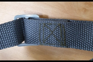Pas nośny do AK 47 - nowy, szary